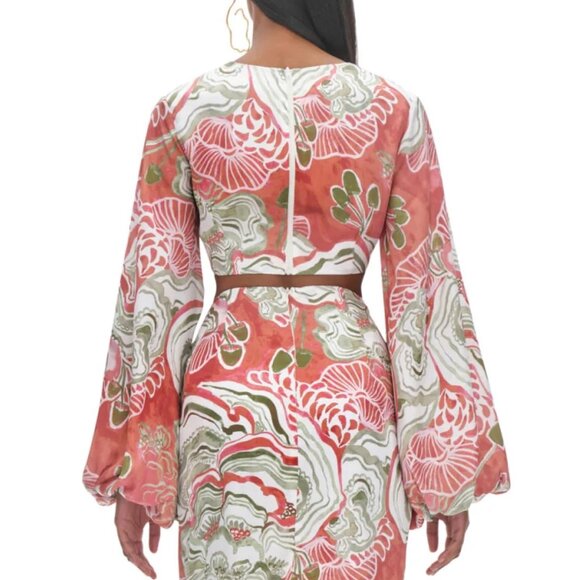 Andrea Iyamah Behati Cropped-Behati Top NWT, Size M - Picture 3 of 17